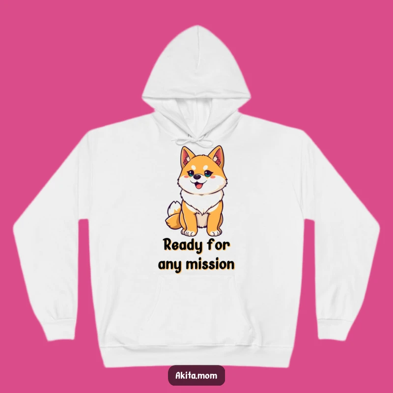 Funny Akita Hero Hoodie: Cozy & Cool Gift for Akita Fanatics
