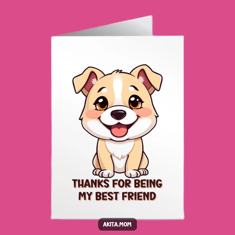 Free Printable Thank You Card: Grateful Dog, Heartfelt DIY Downloadable Gift