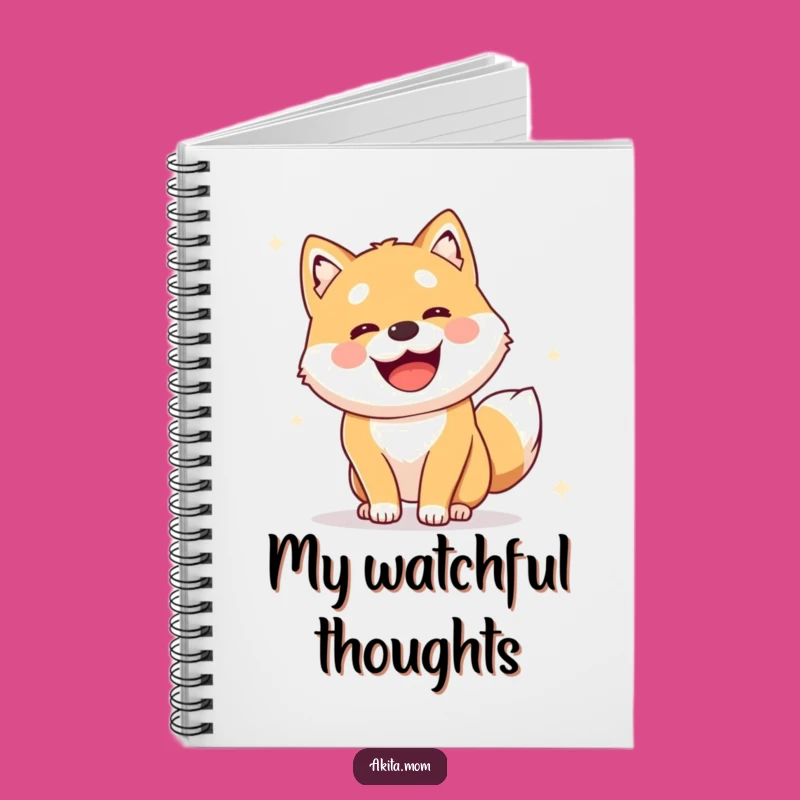 Funny Alert Akita Survey Notebook: Jot Down Observations with Joy