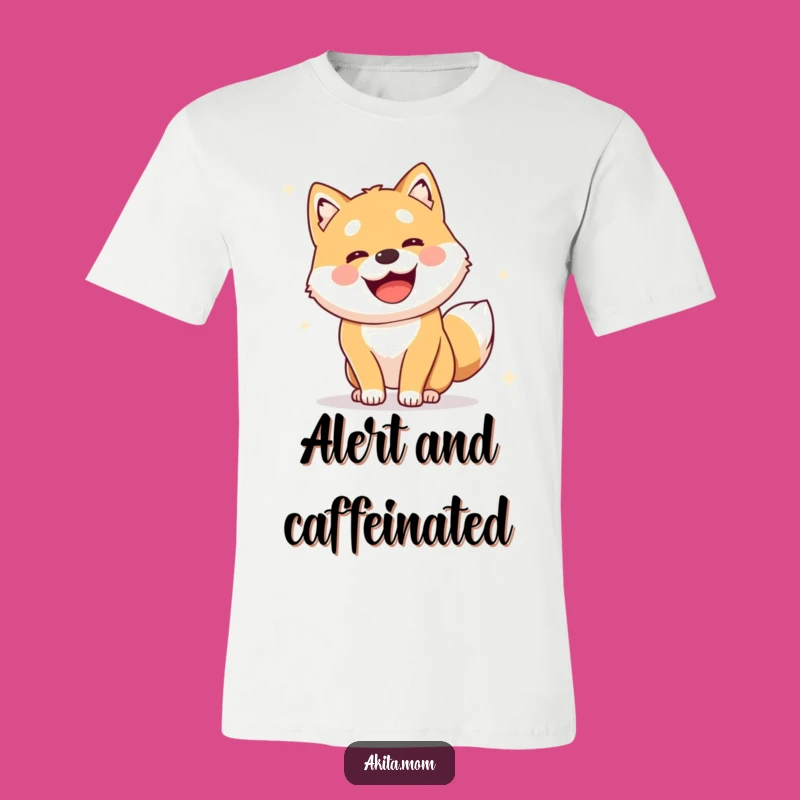 Funny Alert Akita Survey T-Shirt: Cute Dog Humor Tee - Great Gift