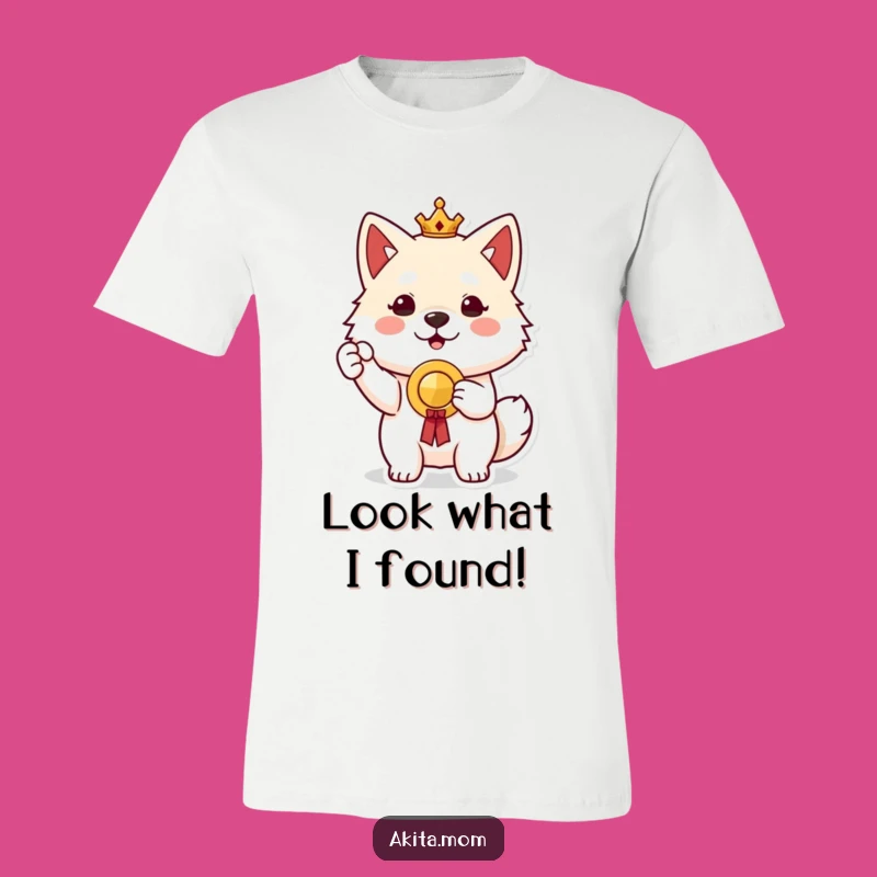 Proud Akita Prize T-Shirt: Victory Tee for Dog Lovers
