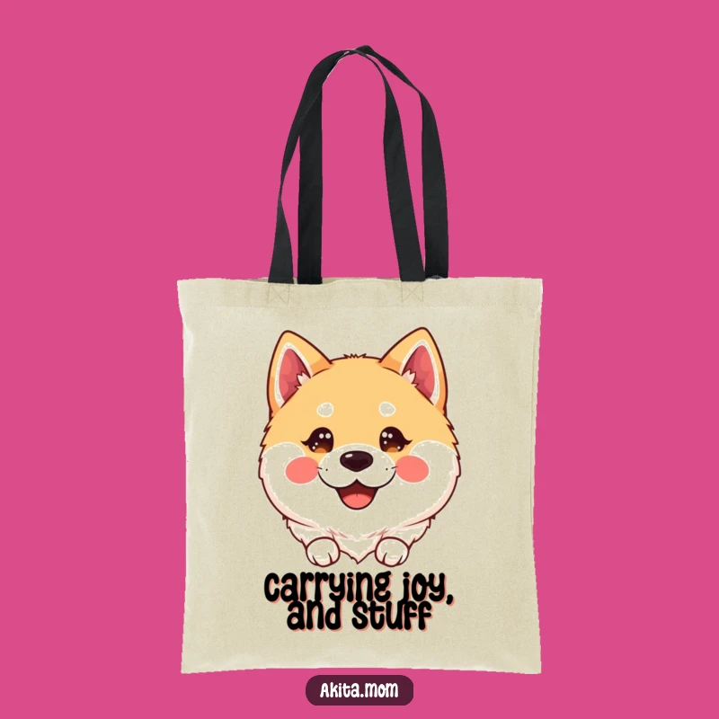 Cute Kawaii Akita Tote Bag: Carry Your Happiness in Style